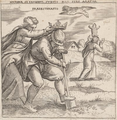 Predestination, ca. 1545-50. av Enea Vico