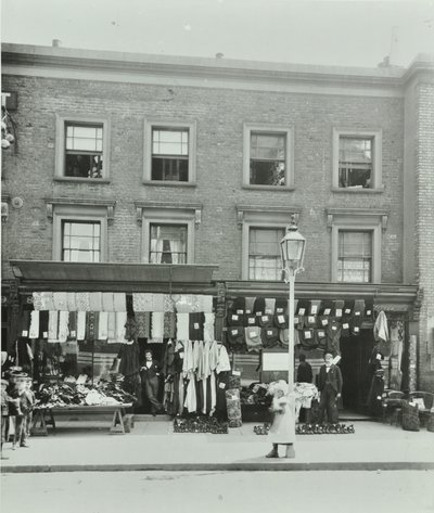 7-8 Gainsborough Road: front elevations, London, 1899 av English Photographer