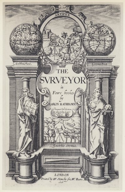 A Rathbone, The Surveyor, W Stansby för W Burre 1616 (s/v foto) av English Photographer
