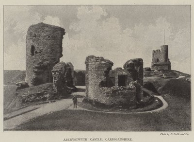 Aberystwyth Castle, Cardiganshire av English Photographer