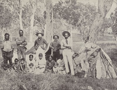 Aboriginalläger av English Photographer