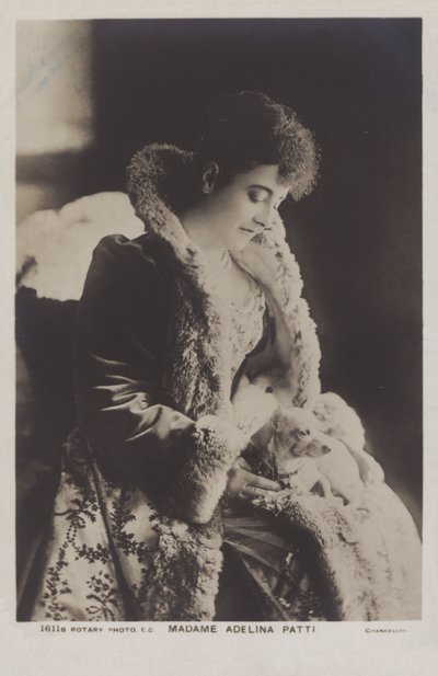 Adelina Patti, italiensk soprankoloratur av English Photographer