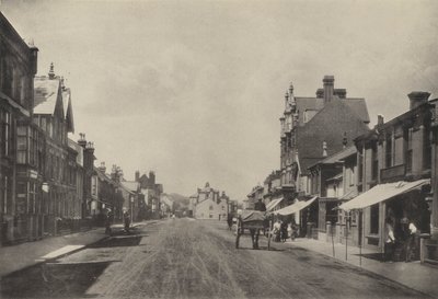 Aldeburgh, High Street (s/v foto) av English Photographer