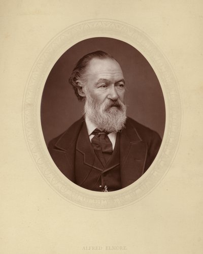 Alfred Elmore, irländsk målare av historiska ämnen av English Photographer