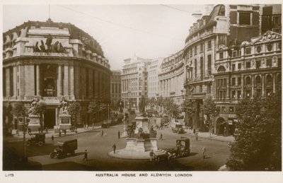 Australia House och Aldwych, London av English Photographer