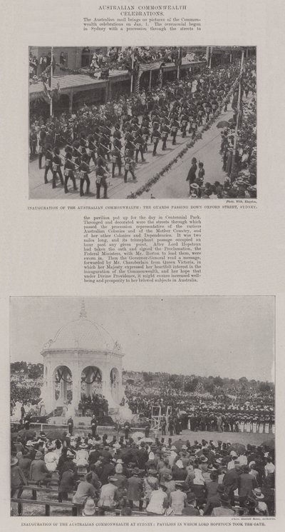Australian Commonwealth-firande av English Photographer