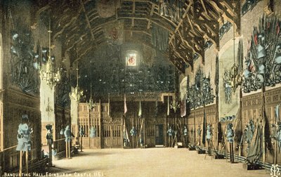 Banqueting Hall, Edinburgh Castle (färgfoto) av English Photographer