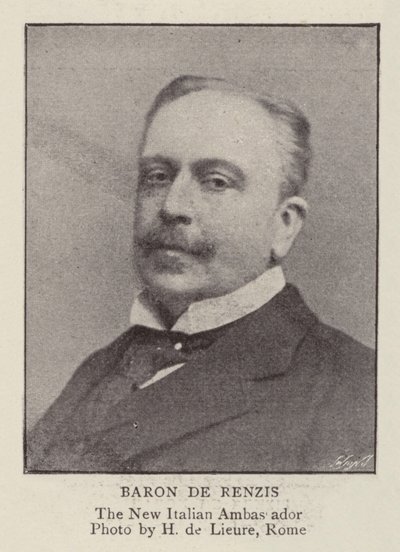 Baron de Renzis av English Photographer