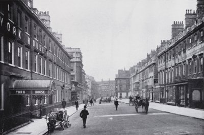 Bath: Princes and Edgar Buildings (s/v foto) av English Photographer