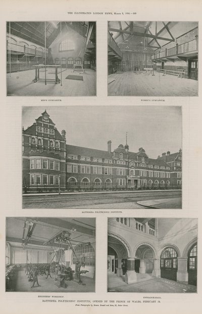 Battersea Polytechnic Institute av English Photographer