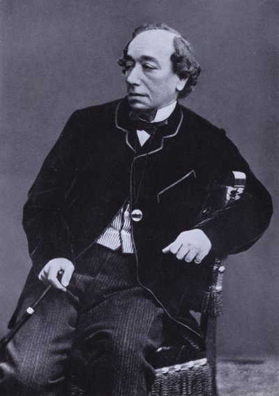 Benjamin Disraeli, Earl of Beaconsfield, brittisk konservativ politiker och premiärminister av English Photographer