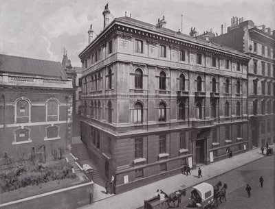 British and Foreign Bible Society House, Queen Victoria Street av English Photographer