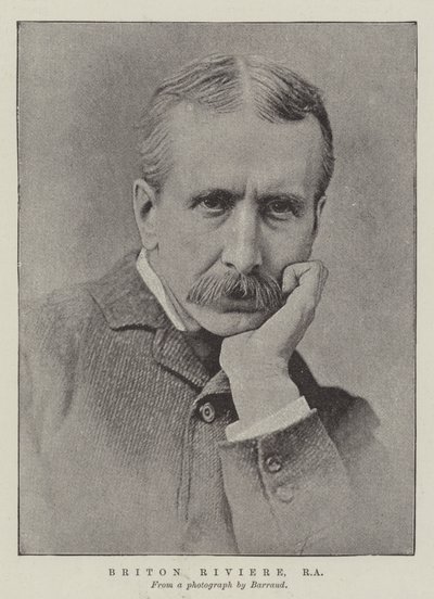Britten Riviere, RA av English Photographer