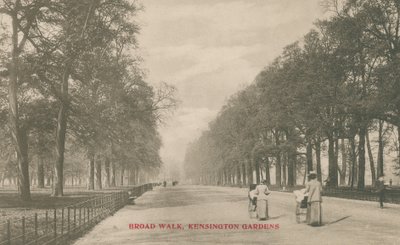 Broad Walk, Kensington Gardens av English Photographer