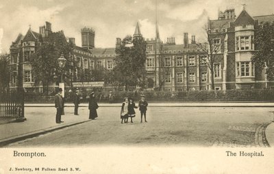 Brompton Hospital, London (s/v foto) av English Photographer