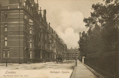 Cadogan Square, London (s/v foto) av English Photographer