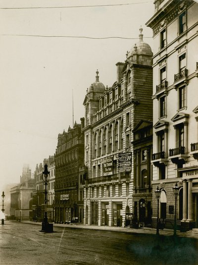 Carlton House, byggt på platsen för St Philips Chapel, Regent Street, London, 1904 av English Photographer