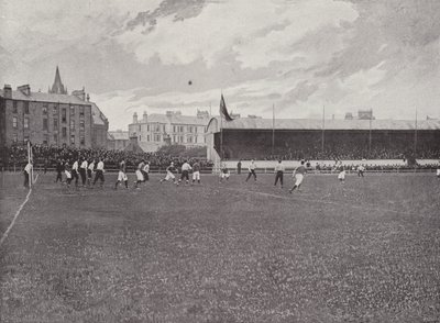 Cathkin Park fotbollsplan, Glasgow av English Photographer