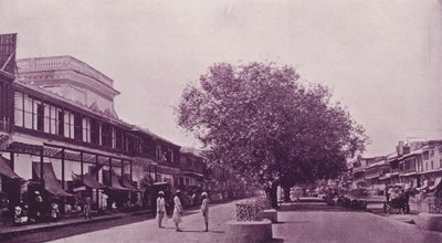 Chandni Chowk (The Principal Street), Delhi av English Photographer