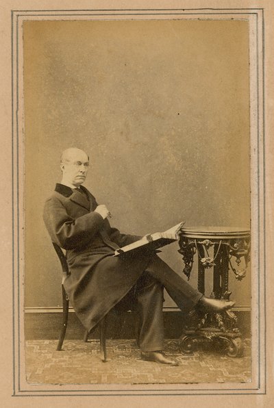 Charles Mathews, skådespelare av English Photographer