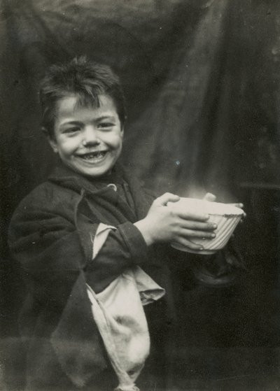 Barnfattigdom, London av English Photographer