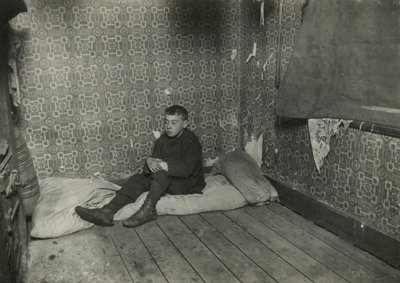 Barnfattigdom, London av English Photographer