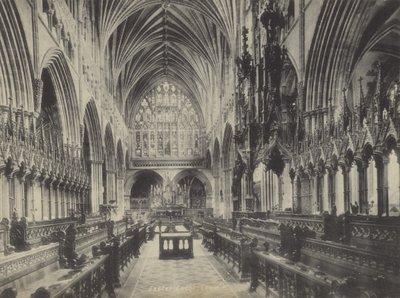 Kör, Exeter Cathedral, Devon av English Photographer
