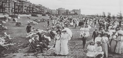 Church Parade, Southsea Common (svartvitt foto) av English Photographer