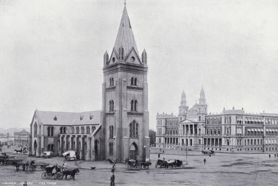 Church Square, Pretoria (s/v foto) av English Photographer