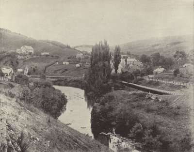 Clarendon, som visar Pipe Track, Adelaide Water Supply av English Photographer