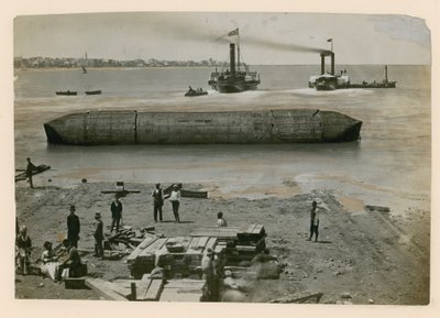 Cleopatras Needle lämnar Alexandria av English Photographer