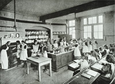 Kockkurs, 1896 av English Photographer