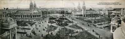 Court of Arts från Congress Hall, Franco-British Exhibition, London, 1908 av English Photographer