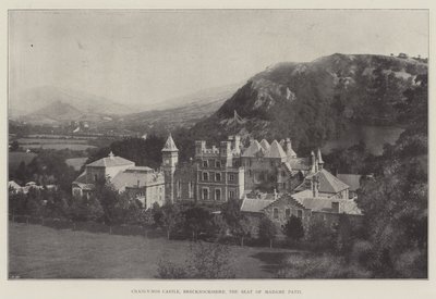Craig-y-Nos Castle, Brecknockshire, Madame Pattis säte av English Photographer