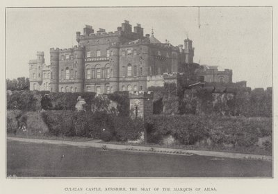Culzean Castle, Ayrshire, säte för markisen av Ailsa av English Photographer
