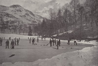 Curling på Birnam av English Photographer