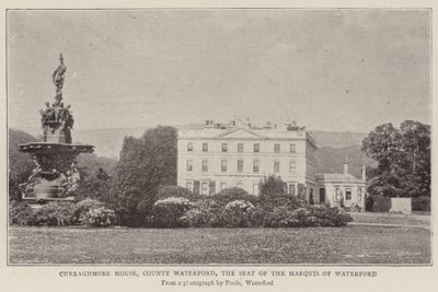 Curraghmore House, County Waterford, säte för markisen av Waterford av English Photographer