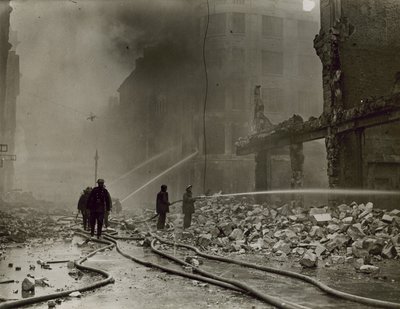 Skador i City of London av English Photographer