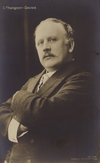 David Ffrangcon-Davies, walesisk barytonsångare (1855-1918) av English Photographer