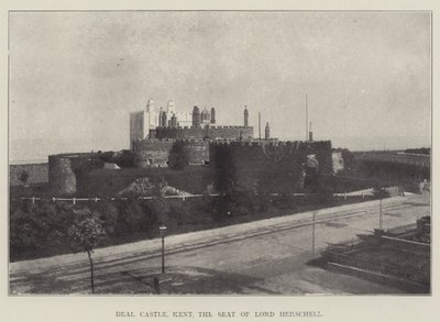 Deal Castle, Kent, säte för Lord Herschell av English Photographer