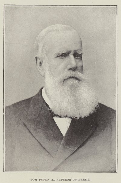 Dom Pedro II, kejsare av Brasilien av English Photographer