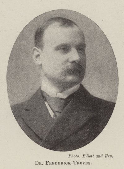 Dr Frederick Treves av English Photographer