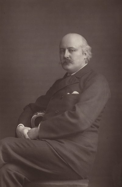 Dr Hubert Parry av English Photographer