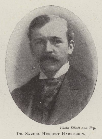 Dr Samuel Herbert Habershon av English Photographer