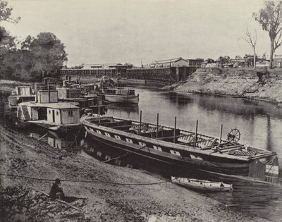 Echuca Wharf, River Murray av English Photographer