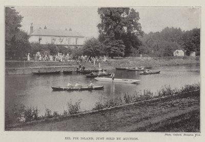 Eel Pie Island, precis såld på auktion av English Photographer