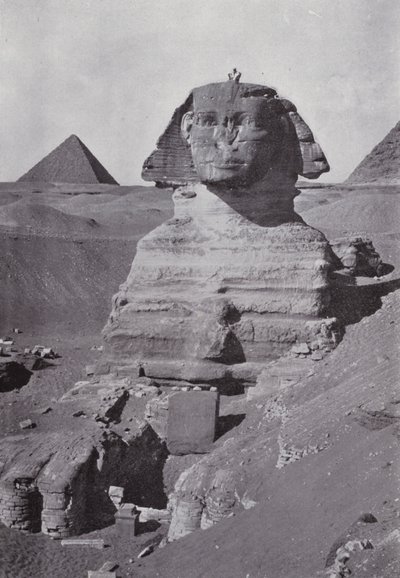 Egypten: Sphynxen (s/v foto) av English Photographer