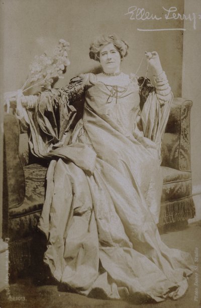 Ellen Terry (s/v foto) av English Photographer
