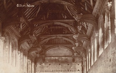 Eltham Palace, tak (s/v foto) av English Photographer