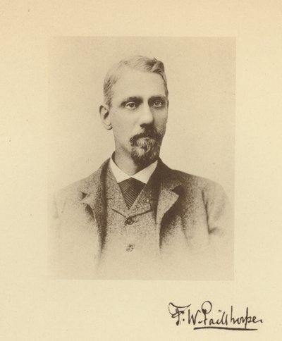 F W Pailthorpe (s/v foto) av English Photographer
